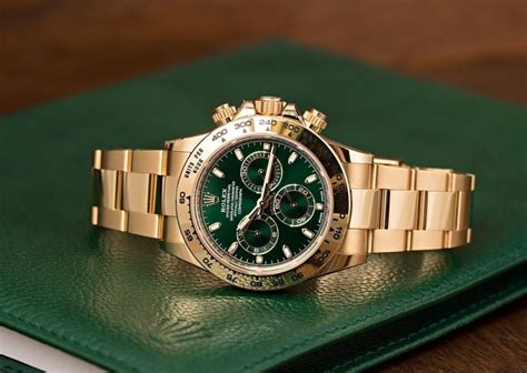 green faced gold rolex|rolex green face price.